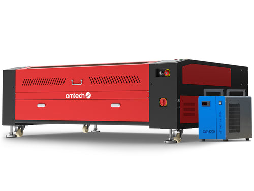 130W CO2 Laser Graviermaschine & Cutter mit 1300x900mm Gravurfläche | Max-1393 co2 laser engraver OMTech