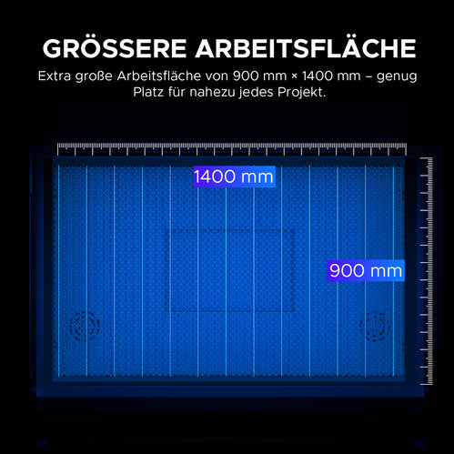150W / 130W CO2 Lasercutter mit 1400x900mm Bearbeitungsfläche | Pro 3655 co2 laser engraver OMTech