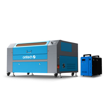 60W CO2 Laser Graviermaschine & Cutter mit 700x500mm Gravurfläche | Turbo-756 co2 laser engraver OMTech
