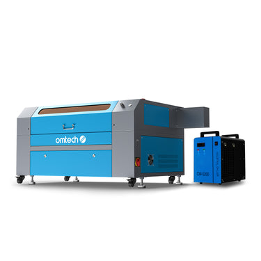 90W CO2 Laser Graviermaschine & Cutter mit 700x500mm Gravurfläche | Turbo-758 co2 laser engraver OMTech