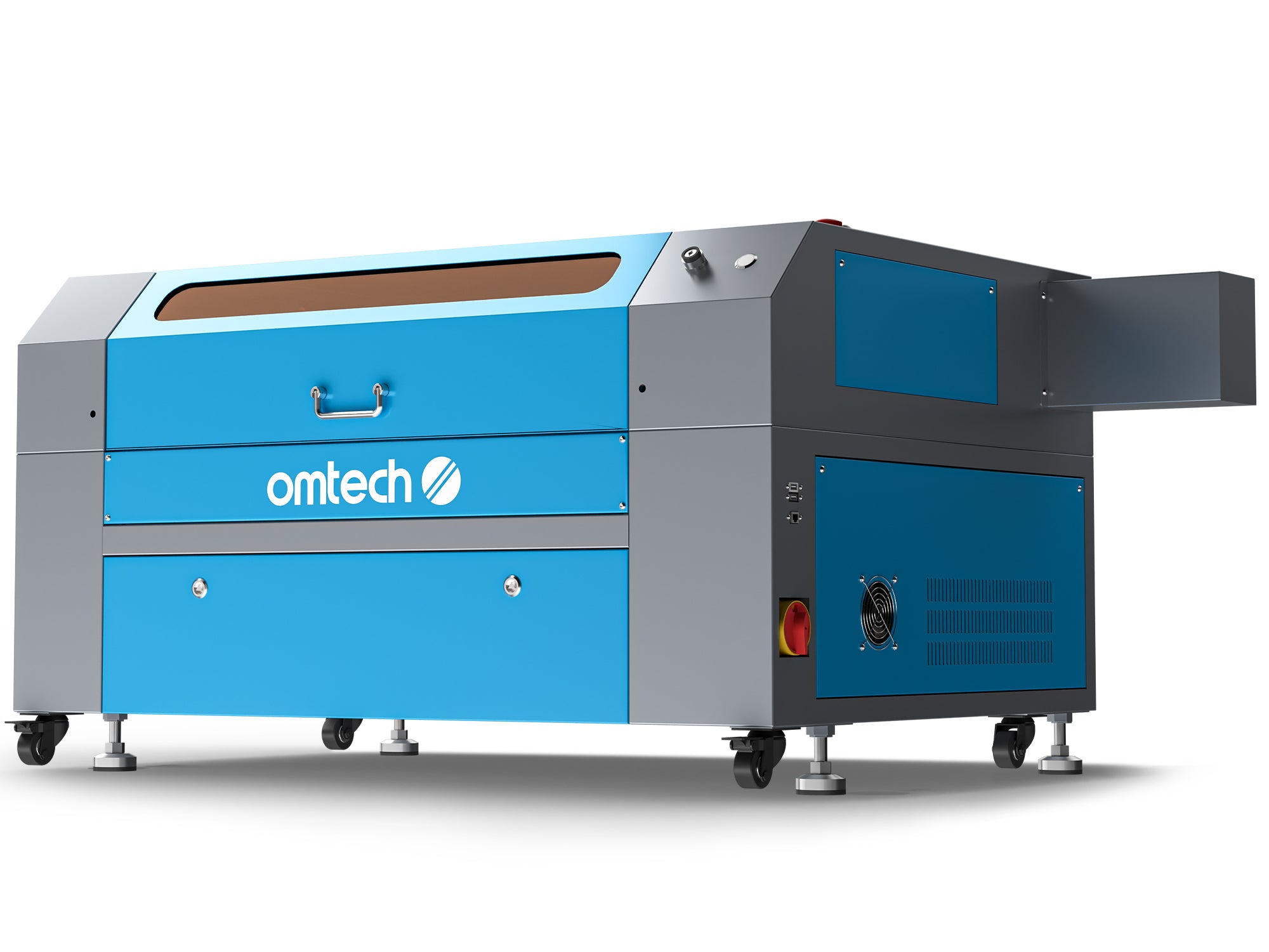 90W CO2 Laser Graviermaschine & Cutter mit 700x500mm Gravurfläche | Turbo-758 co2 laser engraver OMTech
