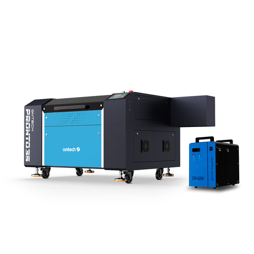 100W CO2 Laser Cutter & Graviermaschine mit 700x500mm Gravurfläche | Pronto-35X co2 laser engraver OMTech