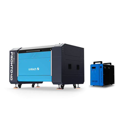 90W CO2 Laser Cutter & Graviermaschine mit 900x600mm Gravurfläche | Pronto-40 co2 laser engraver OMTech
