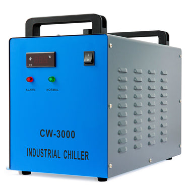Industrieller Wasserkühler & Chiller für 40W-50W CO2 Laser Cutter | CW-3000 OMTech Laser